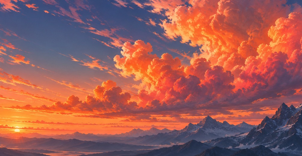 AI Generated atmospheric scenery